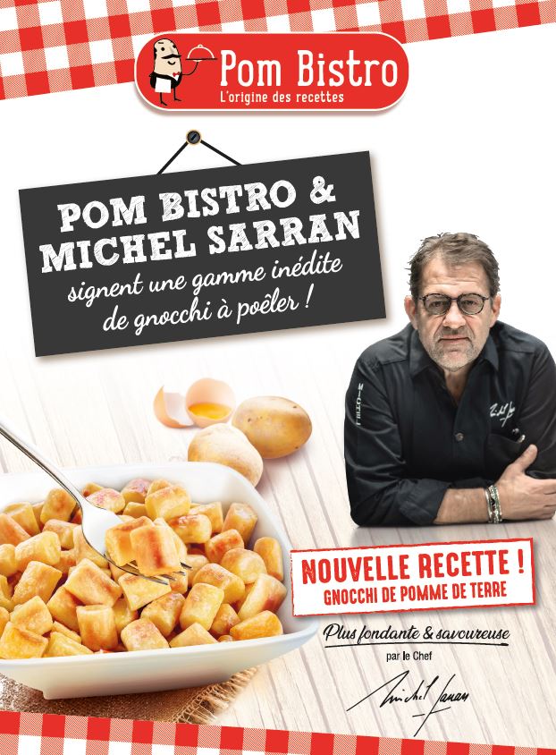 Couverture Michel Sarran Pom Bistro Gamme Signature Gnocchi